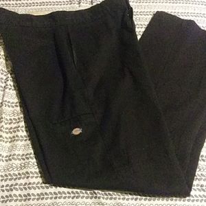 Black Dickies work pants